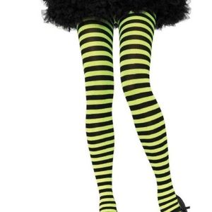 Leg Avenue | Opaque Striped Tights | OS